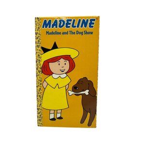 Madeline And The Dog Show VHS 1993 Ludwig Bemelmans Christopher Plummer
